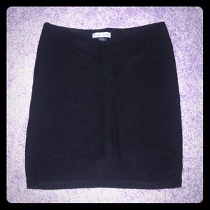 Body Central Black Layered Design Skirt - Medium